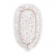 Baby nest Luxe Paradise feathers White