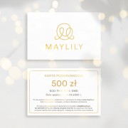 Gift card - online - 500 PLN