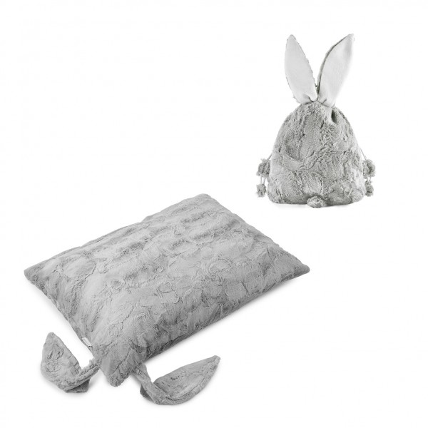 Bunny Pillow Dark grey