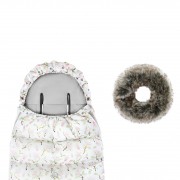 Winter stroller sleeping bagSNØ 1-4 yo - Magnolia