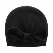 Bamboo turban - black - OUTLET
