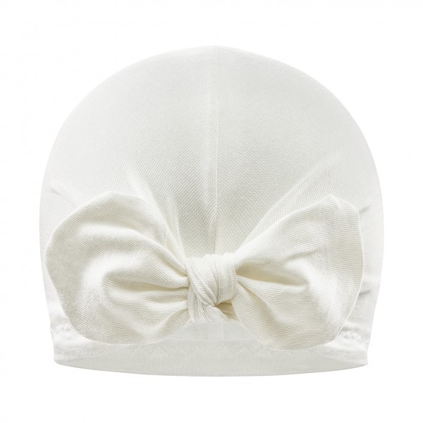Bamboo turban - Cream white