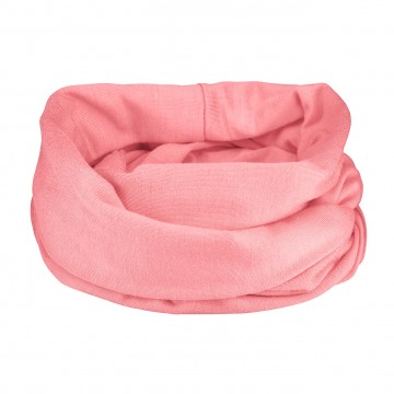 Bamboo infinity scarf Coral