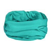 Bamboo infinity scarf - emerald - OUTLET