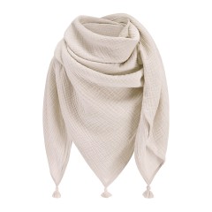 Muslin scarf - beige