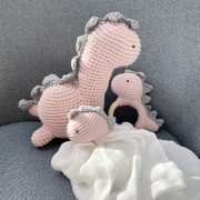 Rattle-teether Dino - mint