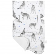 Bamboo anti-sweating 3D stroller pad - Star wolves