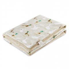 Warm bamboo blanket - Ducks - beige