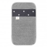 Bamboo hand towel - Stars - grey