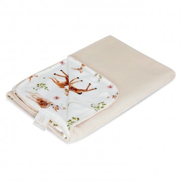 Light bamboo blanket Fawns Silver