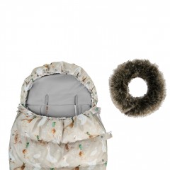 Winter stroller sleeping bagSNØ 1-4 yo - Ducks
