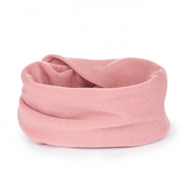 Merino infinity scarf - dusty pink