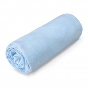 Cotton jersey sheet - light blue