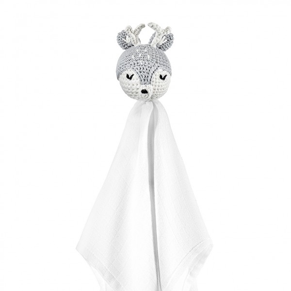 Snuggle toy Deer -  grey