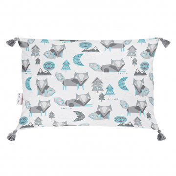 Double bamboo pillow Wolves