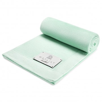 Bamboolove blanket - mint - OUTLET