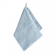 Linen face & hand towel - light blue