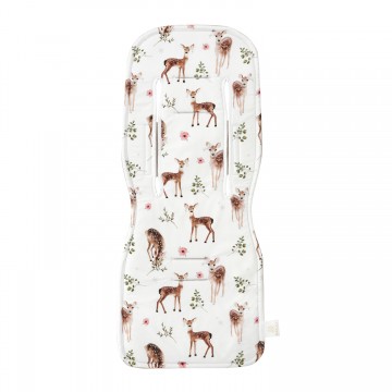 Bamboo stroller pad - Fawns