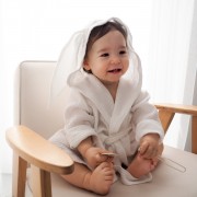 Muslin bathrobe Bunny - grey