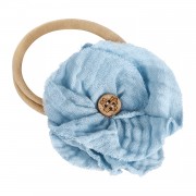 Headband Flower - light blue