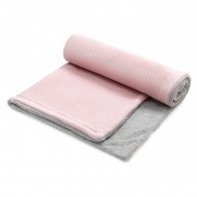Bamboolove blanket Winter - dusty pink