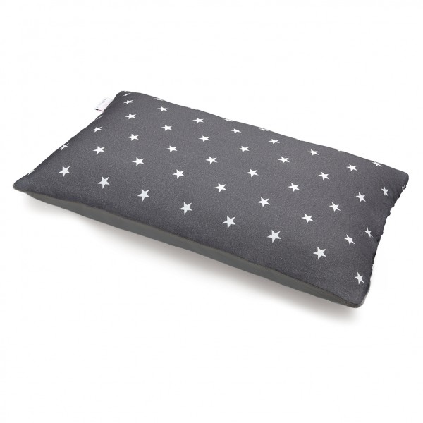 Bamboo fluffy pillow Stars Graphite