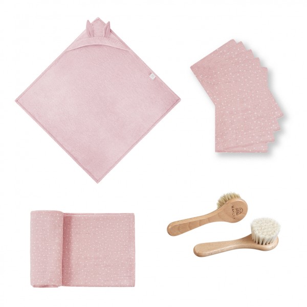 Layette box XXL - dusty pink