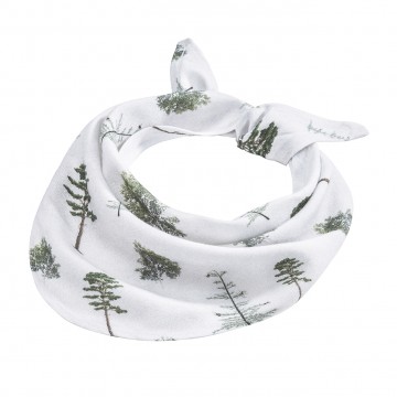 Triangle bamboo scarf - Forest
