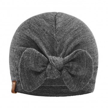 Merino turban 0-1 mo - graphite - OUTLET