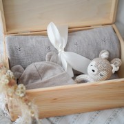 Gift set Baby Merino - beige