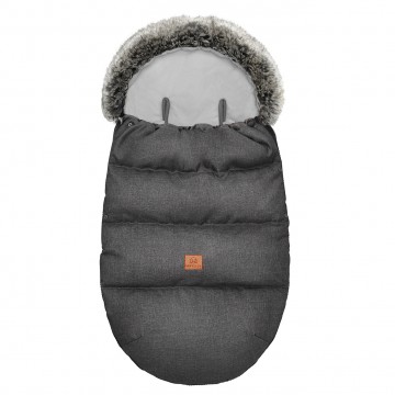 Winter stroller sleeping bag 0-24 mo - graphite