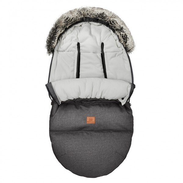 Winter stroller sleeping bag 0-24 mo - graphite