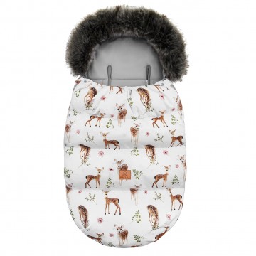 Winter stroller sleeping bag 0-24 mo - Fawns
