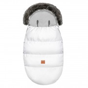 Śpiworek zimowy do wózka 0-24 m-ce - biały