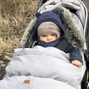 Winter stroller sleeping bag 0-24 mo - Swallows