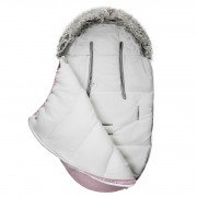 Śpiworek zimowy do wózka 0-24 m-ce - róż