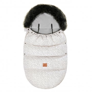 Winter stroller sleeping bagSN&Oslash; 0-2 yo - Stones beige
