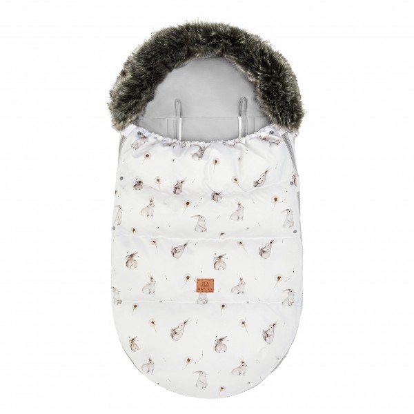 Winter stroller sleeping bag 0-24 mo - Bunnies