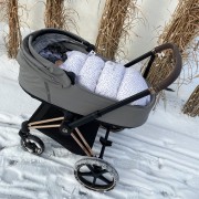 Śpiworek zimowy do wózka 0-24 m-ce - Dziubaczki