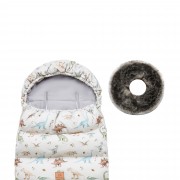 Winter stroller sleeping bag 0-24 mo - Dino