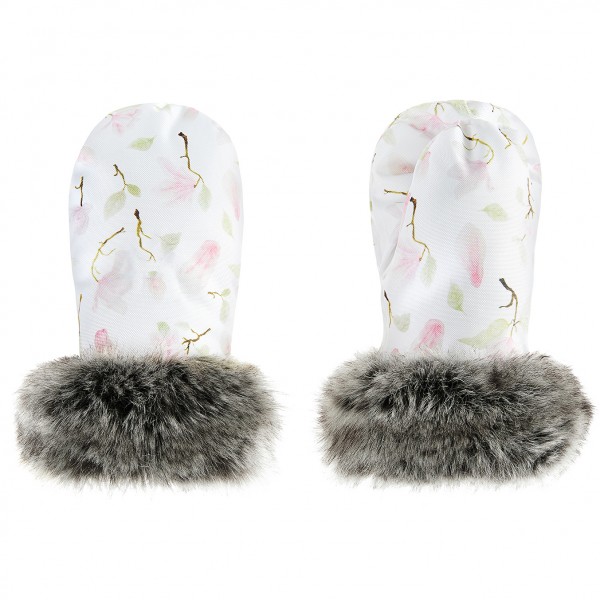 Winter stroller mittens - Magnolia