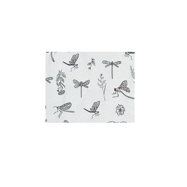 Bamboo anti-sweating 3D stroller pad - Swallows