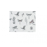 Bamboo anti-sweating 3D stroller pad - Swallows