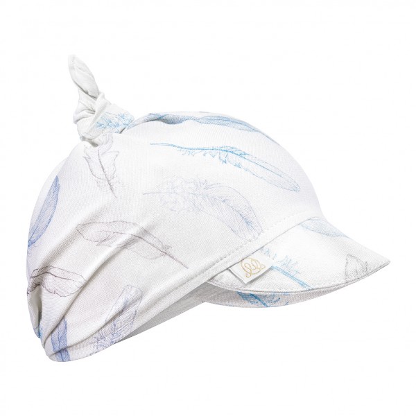 Bamboo visor cap Heavenly feathers