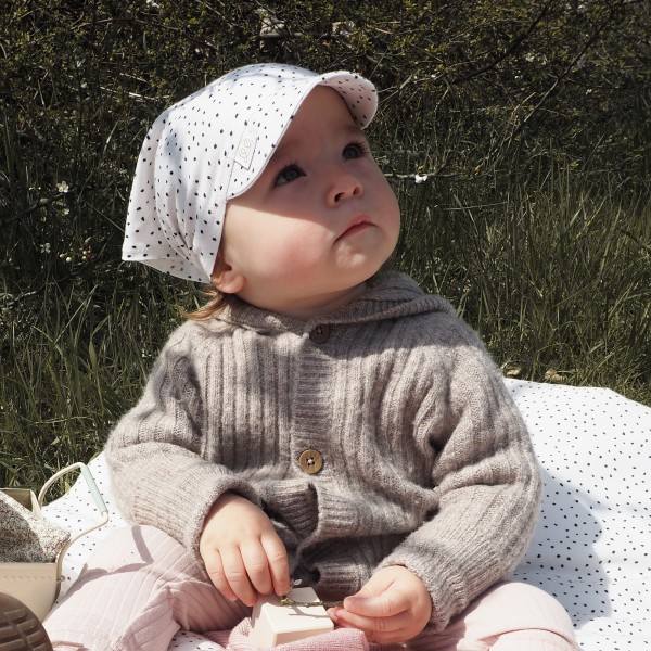 Bamboo visor scarf tied - Swallows