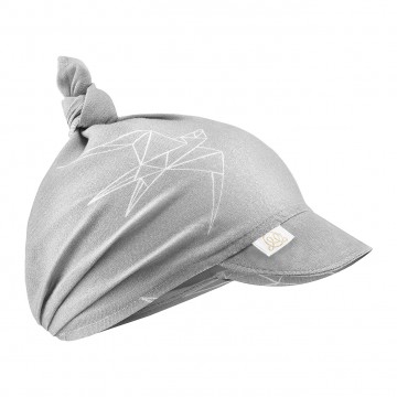 Bamboo visor scarf tied - Swallows