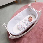 Bamboo muslin swaddle Paradise feathers