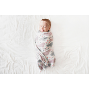 Bamboo muslin swaddle Paradise feathers