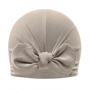 Turban bambusowy - Beż