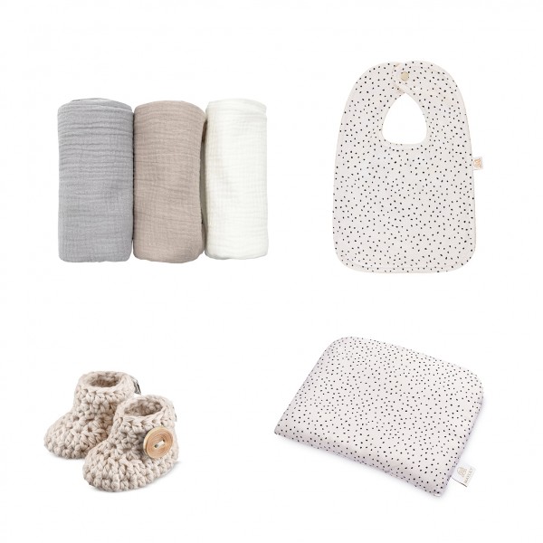 Baby Layette XXL Set - 15 pcs - beige